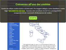 Tablet Screenshot of campeggi-italia.com